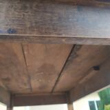 Walnut farmhouse table