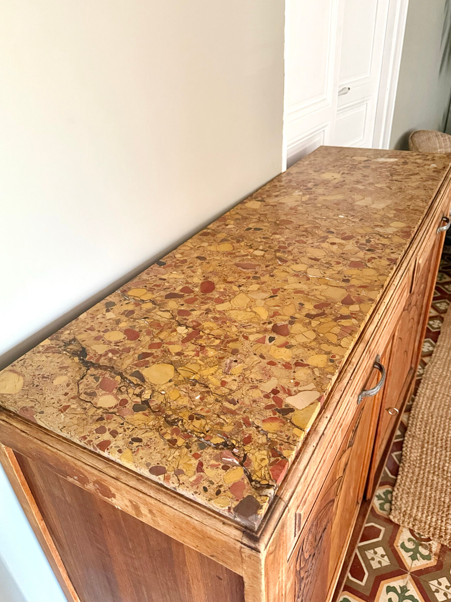 Art Deco oak sideboard