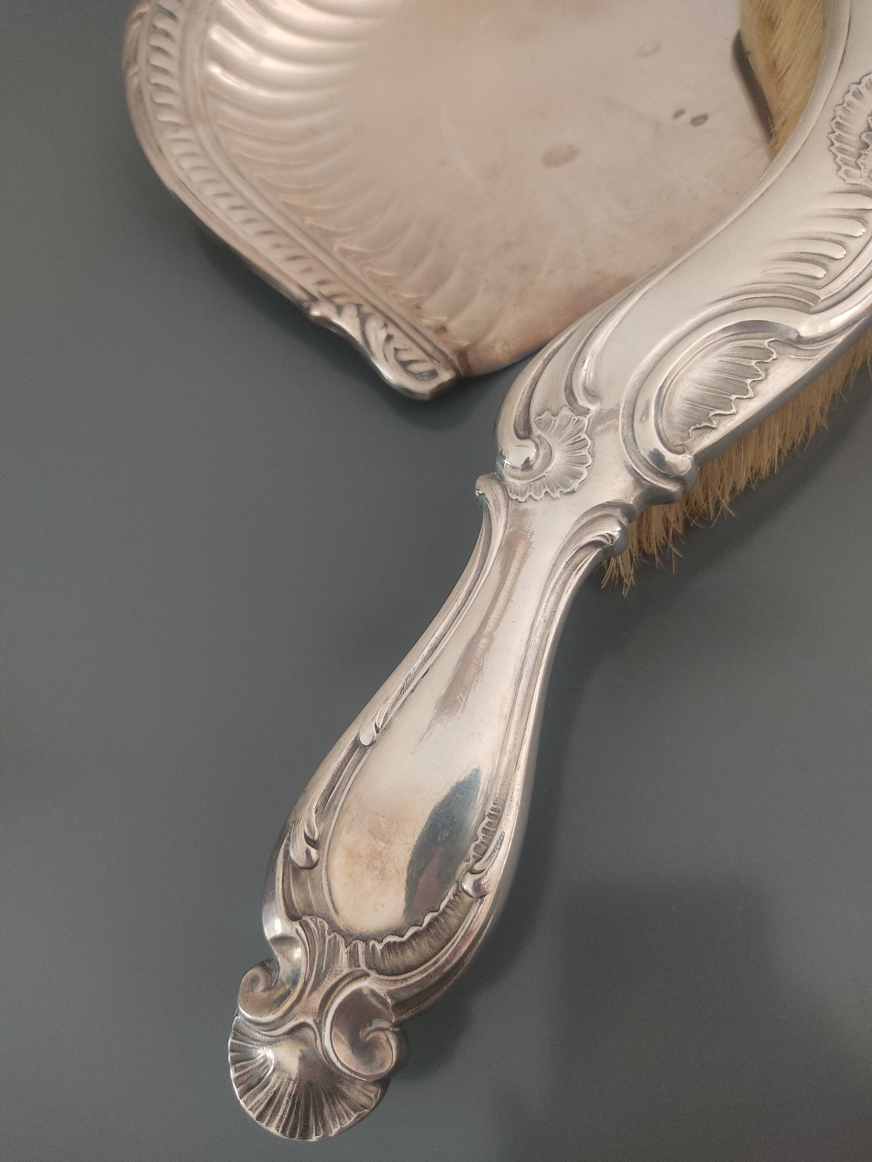 Old Christofle crumb catcher with bee punch