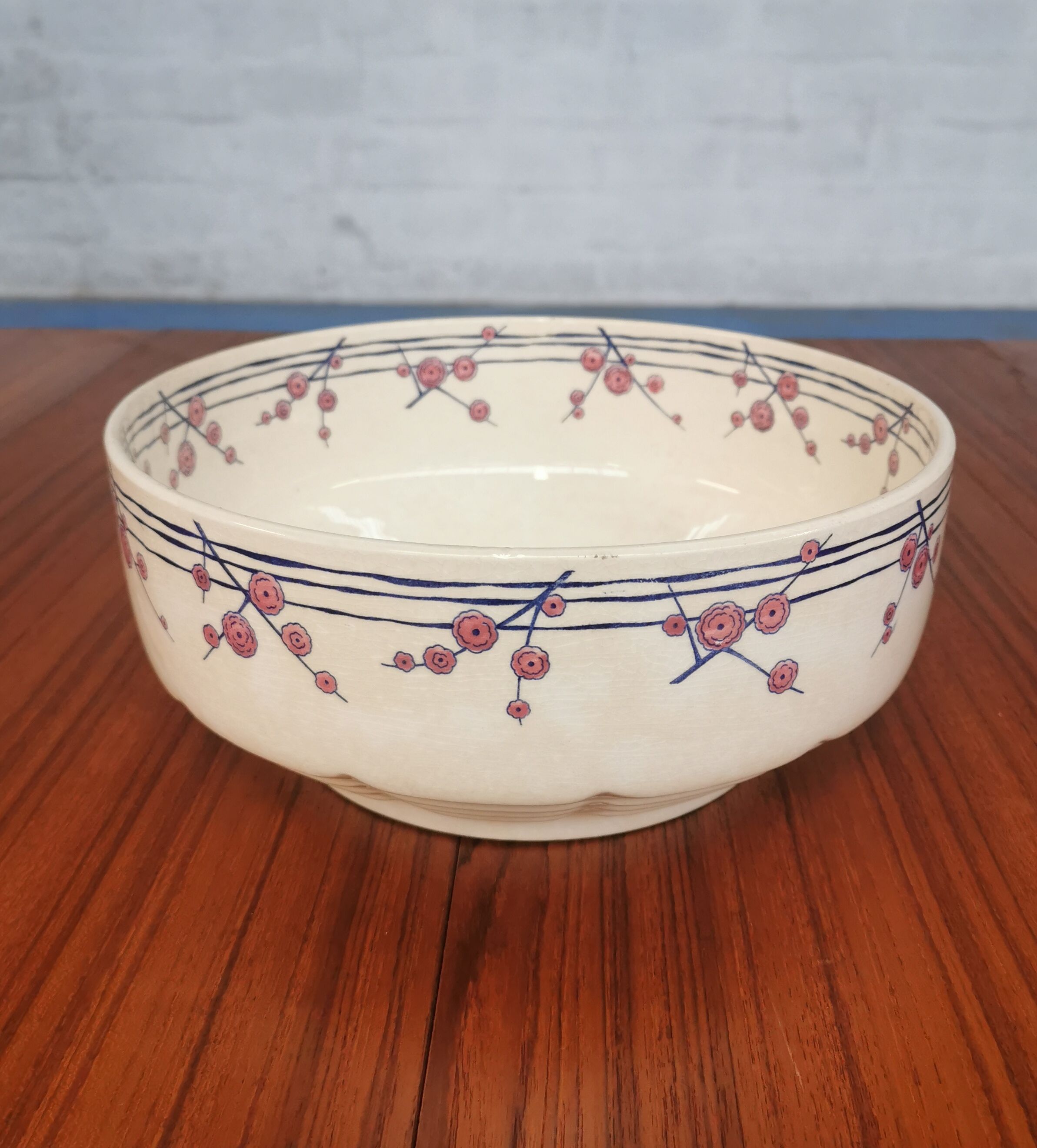 Vintage salad bowl in HBCM earthenware