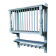 Vintage Wall Mounted Plate Rack - Rustic Plate Holder
