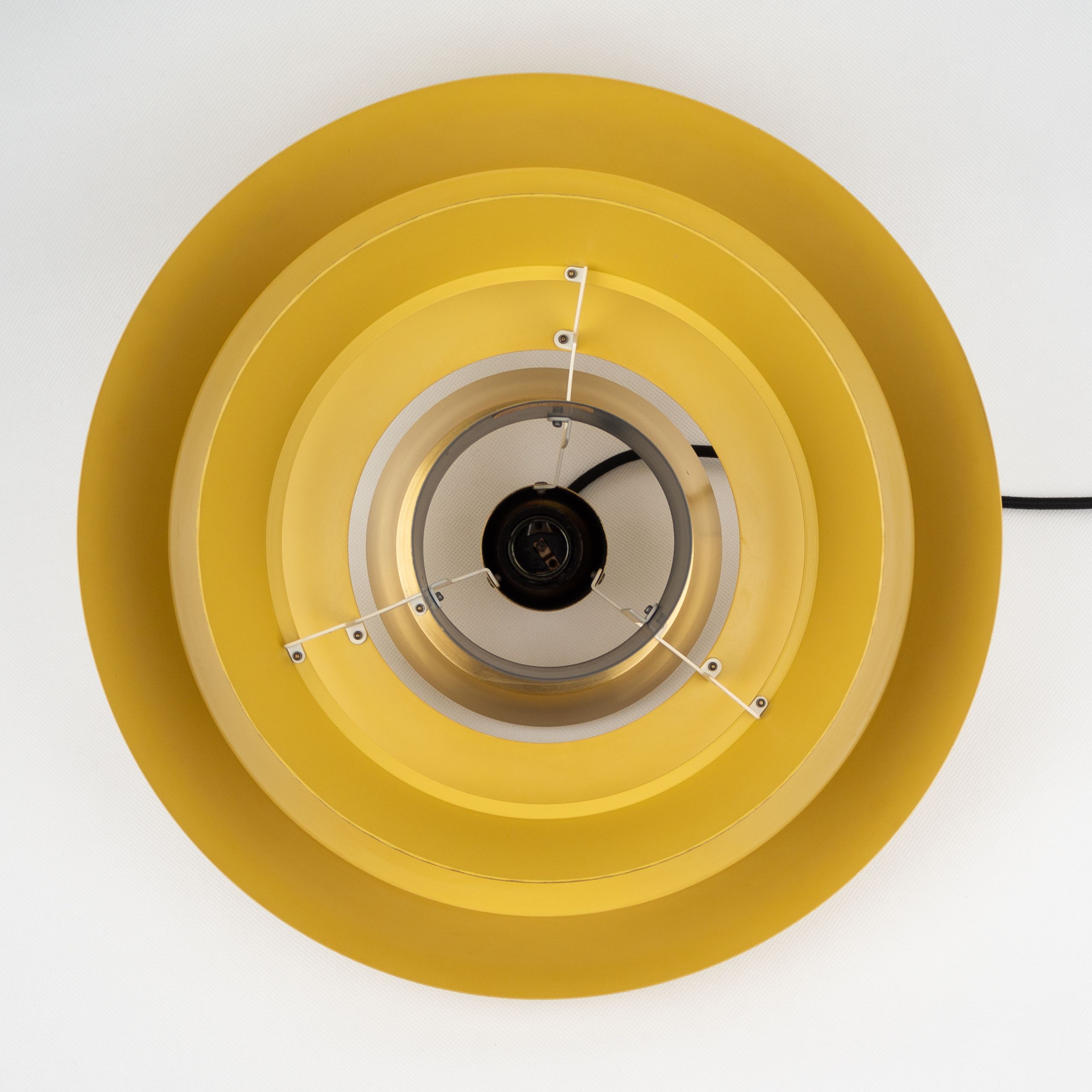 Pair of vintage pendants Nova by Jo Hammerborg, Fog og Mørup, Denmark, 1963