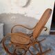 Rocking-chair canne by Luigi Crassevig Italy