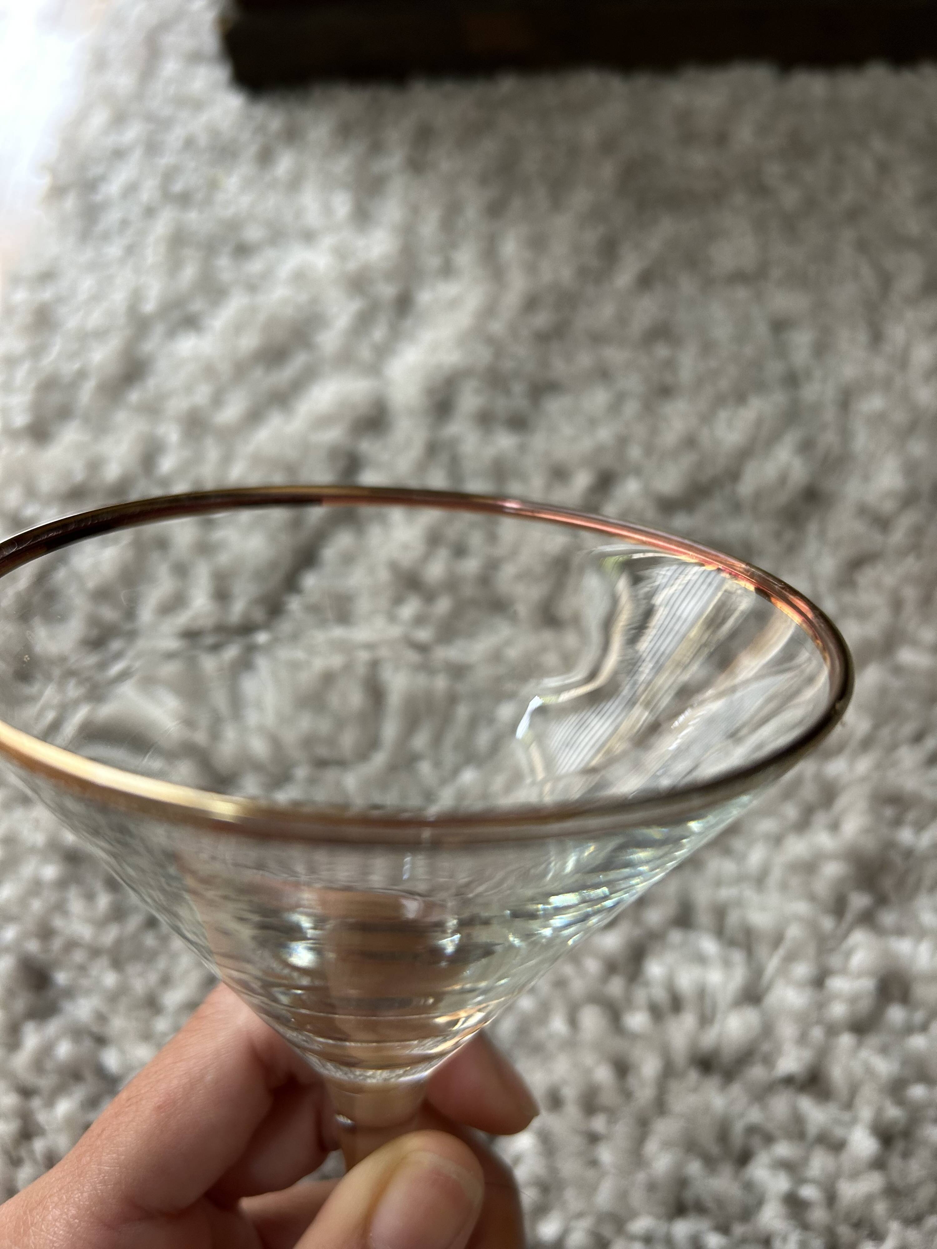 Martini or Cocktail Cups
