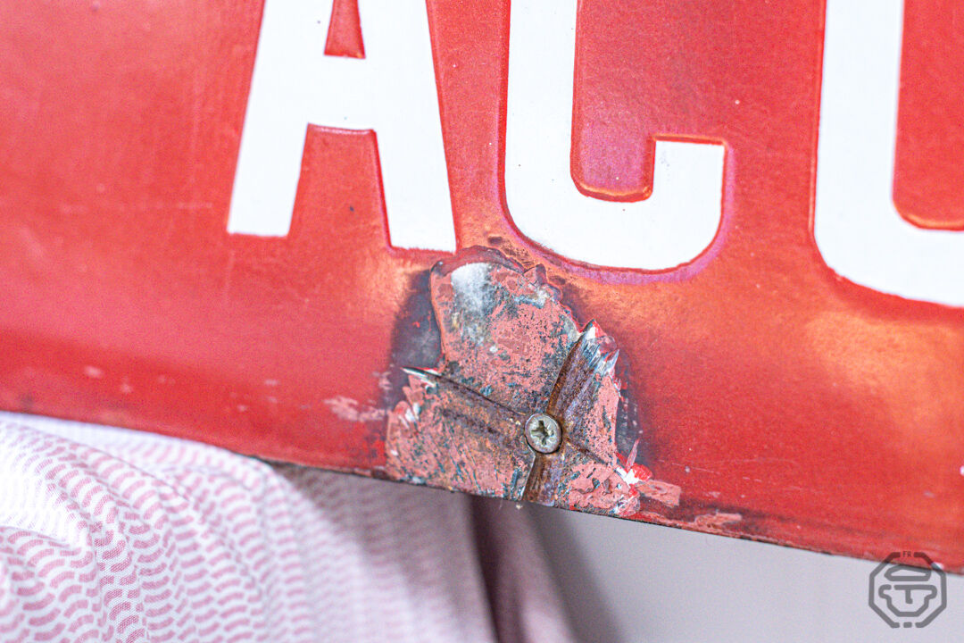 Piano enamelled sign "Bontemps"