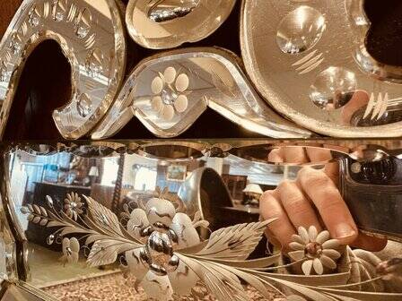 Antique Venetian mirror