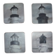 4 coasters headlights