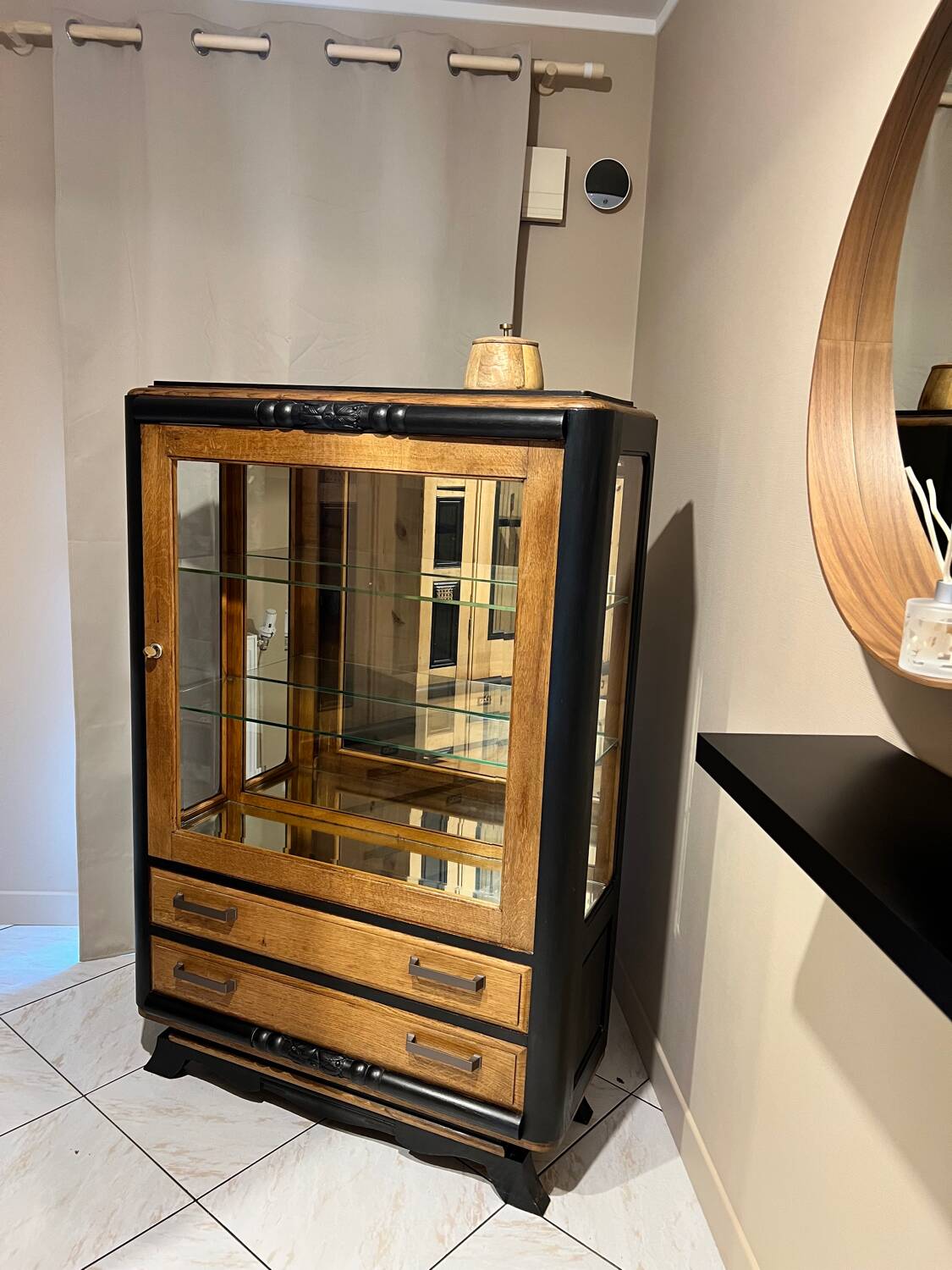 Art Deco display cabinet