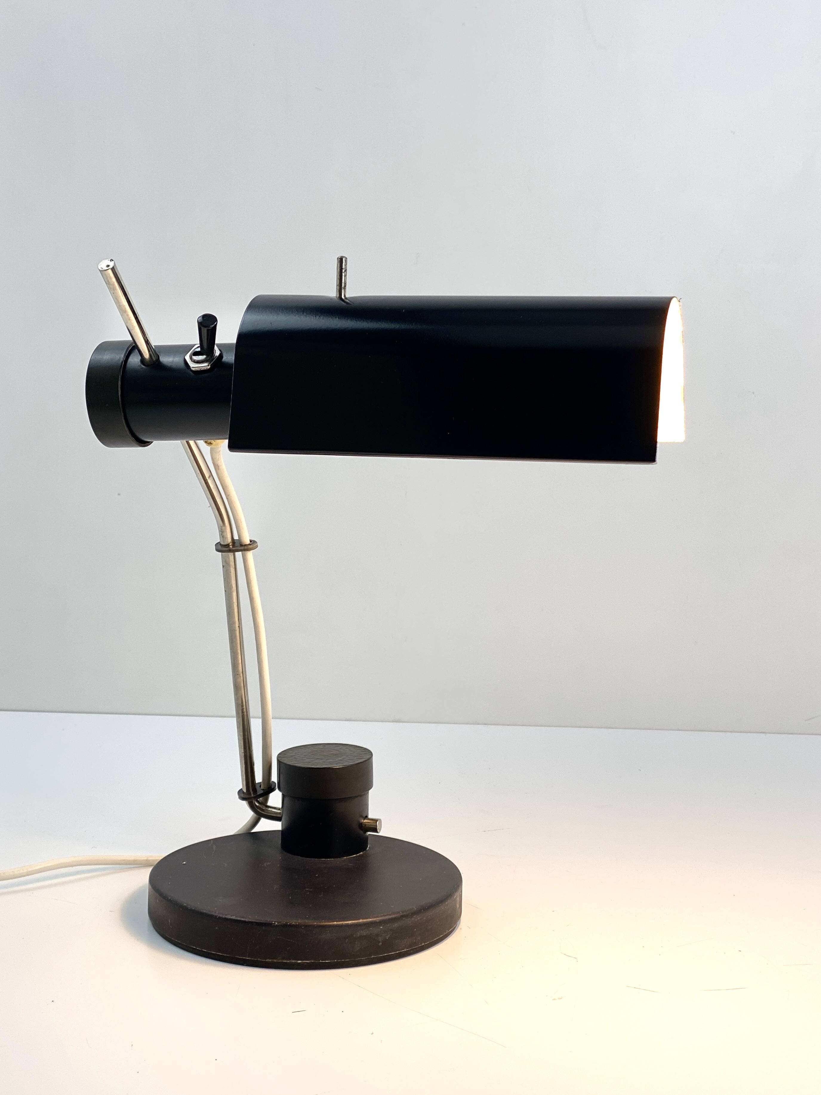 Desk lamp TK-501, Oskar Immerschied, 1960 by PGH Metalldrücker