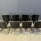 Set of 8 Calla chairs by Antonio Ari Colombo dining chairs, 1970s