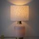 Murano Glass Table Lamps from the 1970s, White Opaline and Brass