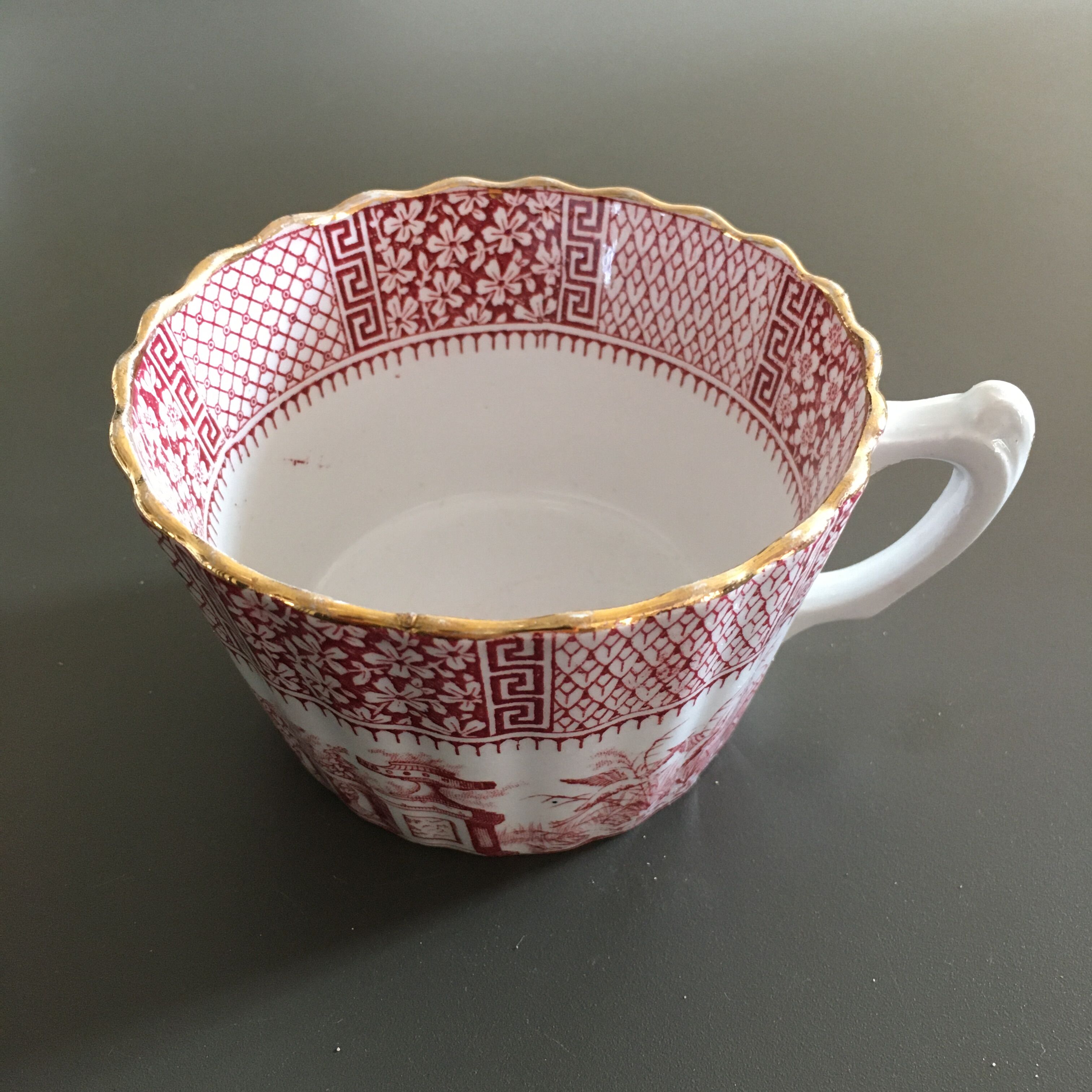 Luneville cup and saucer