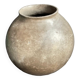 Vase boule – Grès émaillé irisé – Colette Biquand de 1991