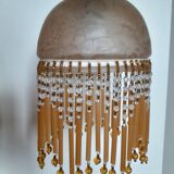 Pair of grapevine wall lamps