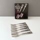 Set de 6 fourchettes à gâteau Hildesheim Rose plaqué argent