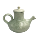 Ceramic homemade teapot