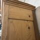 Buffet de ferme relooké noir et bois