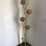 Lotus flower floor lamp