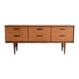 Enfilade/sideboard with 6 drawers, 168 cm
