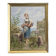 Watercolor Painting "Young Woman with Basket" Gustave Roux (1828-1885)