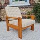 Fauteuil suédois en pin 1970