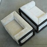 1973 “Cornaro” Sofa & Armchair Set by Carlo Scarpa for Simon