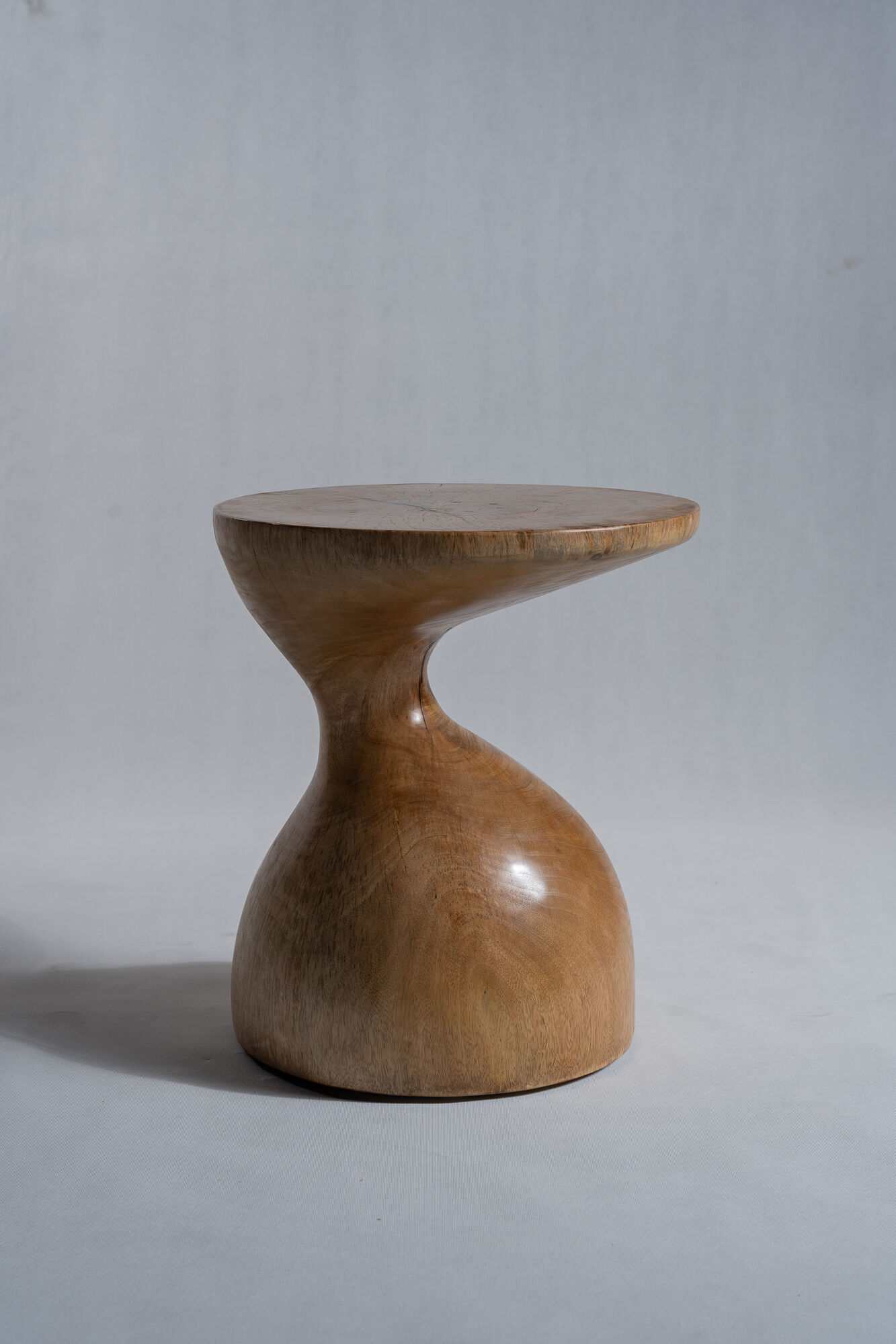 Solid wood sofa end