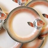 Lot de 11 assiettes plates