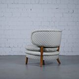 Hermès upholstered lounge chair by Otto Schulz for Boet