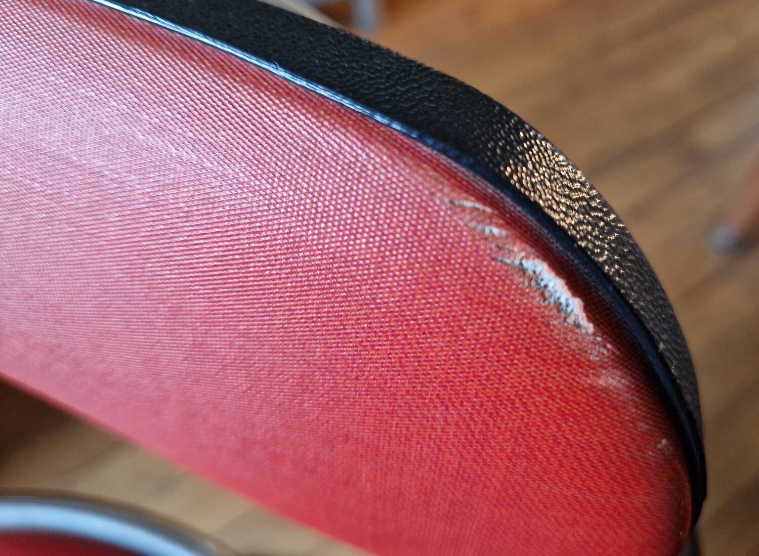 Vintage 70s Art Deco Jazz Style Stool Seat