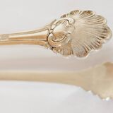 Ercuis silver sugar or ice tongs