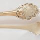 Ercuis silver sugar or ice tongs