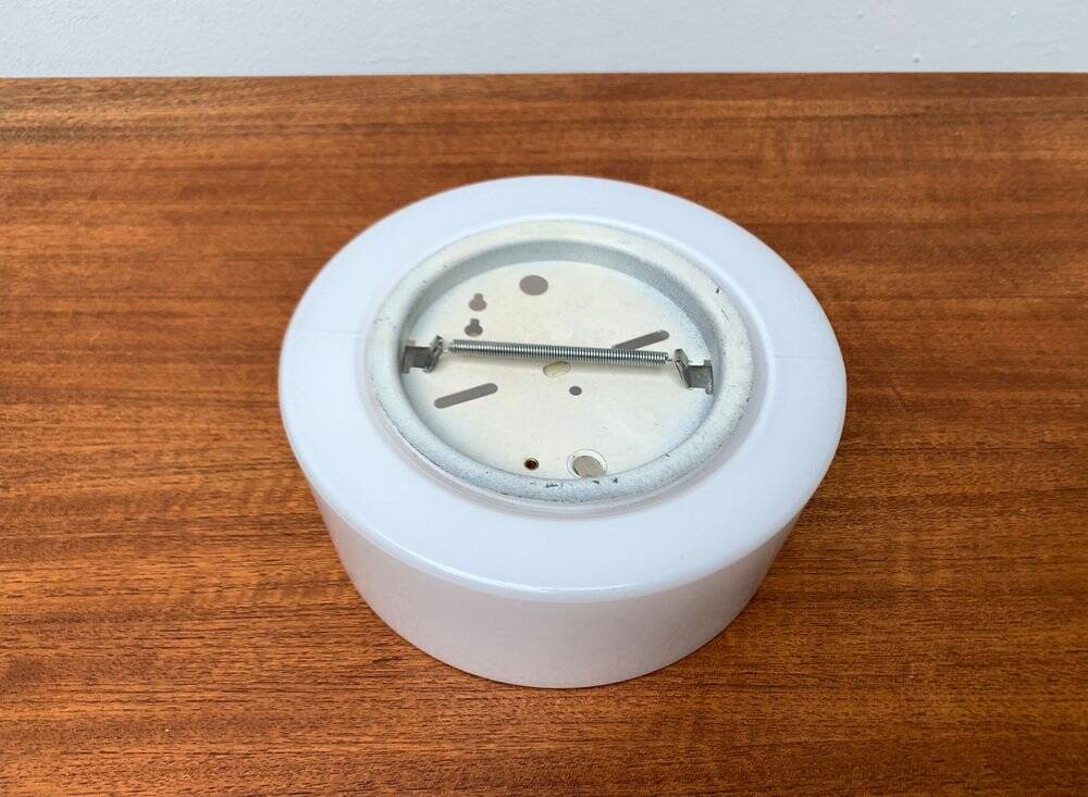 Mid-century German minimalist glass ceiling or wall lamp by Big, 1960s.