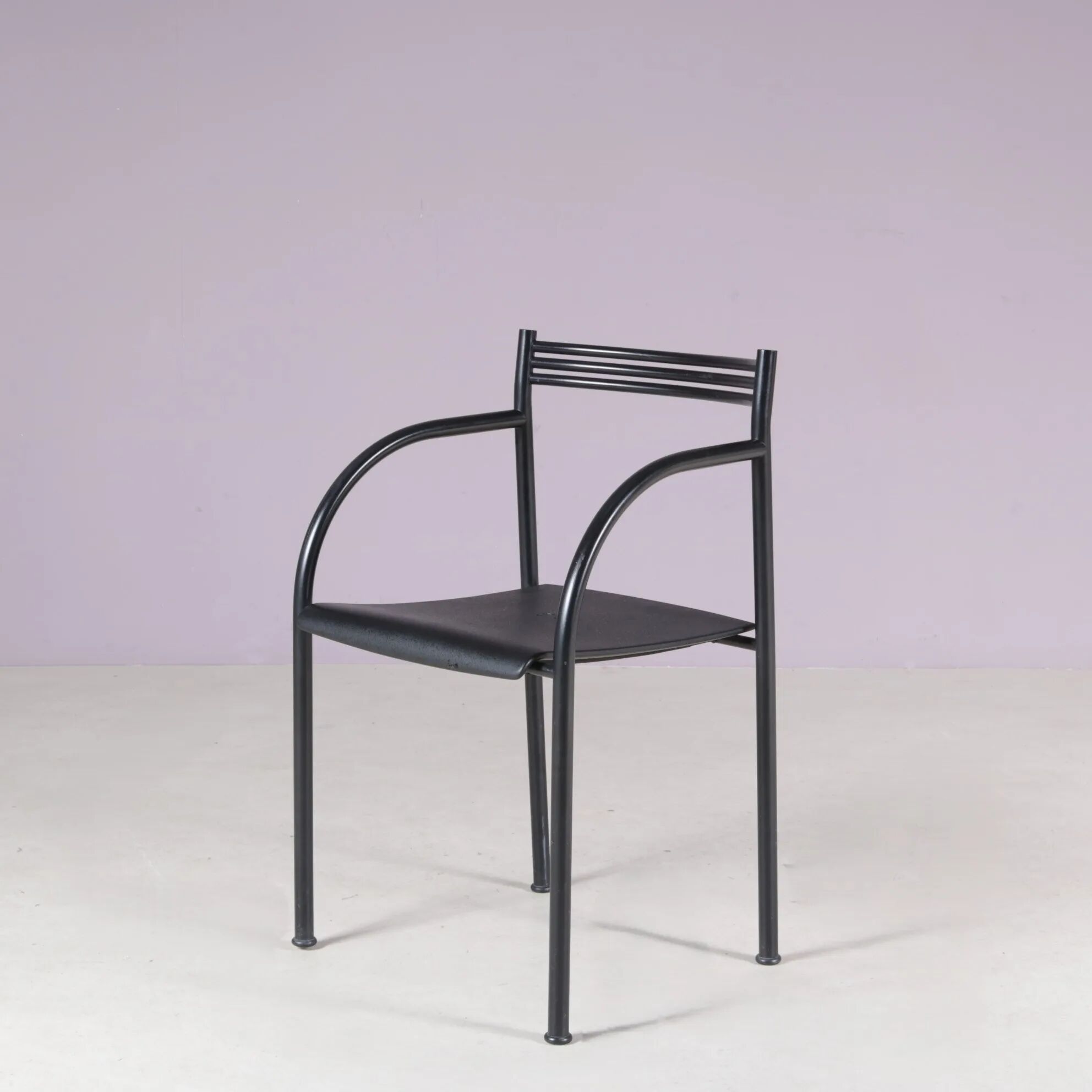 1980s dining chair by Philippe Starck for Baleri Italy