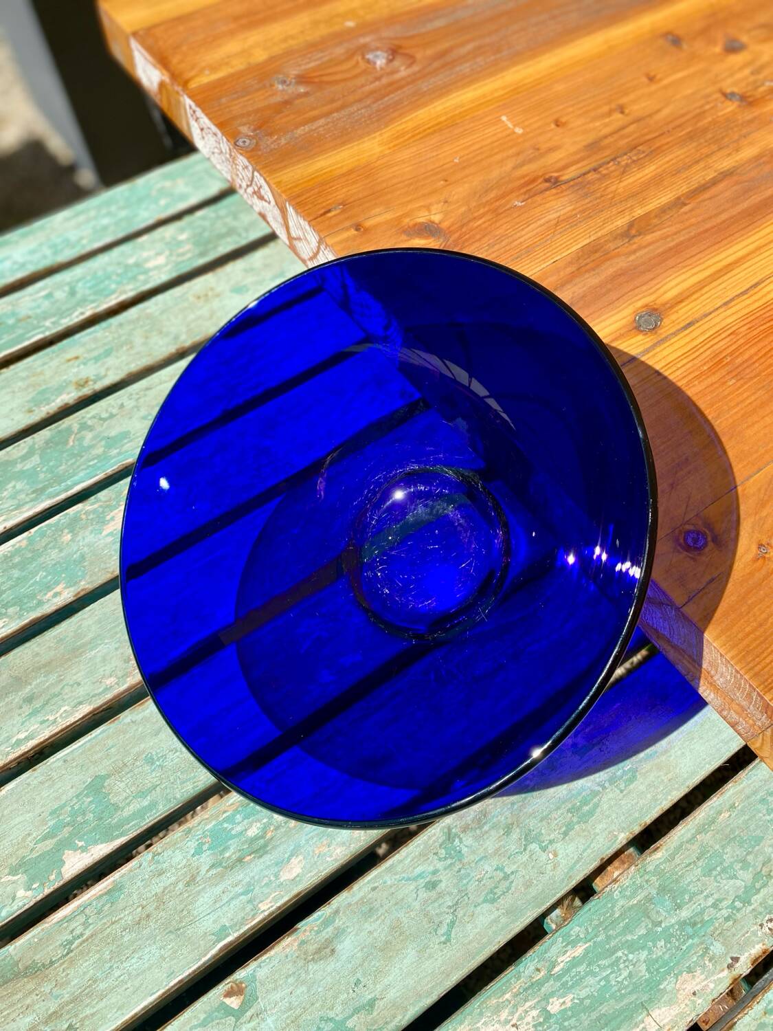 Klein blue salad bowl