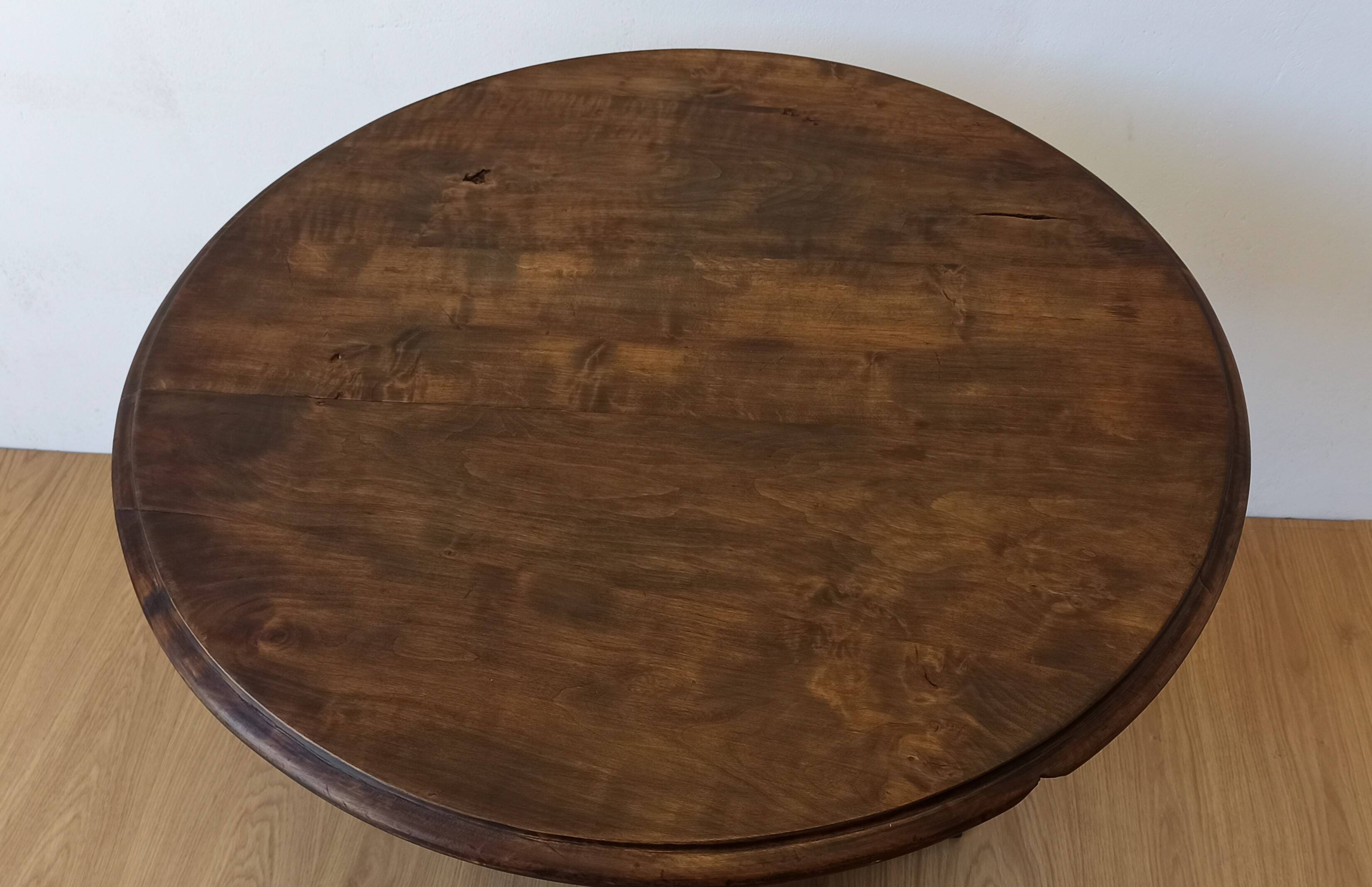 Antique old coffee table.