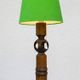 Large pine table lamp by Uno & Östen Kristiansson for Luxus, Sweden