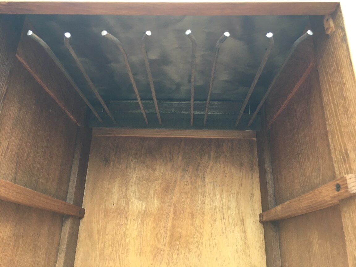 Armoire industrielle bois