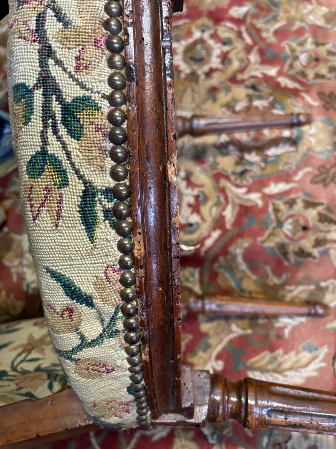 Louis XVI period armchair