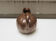 Ancien pichet en céramique marron vernissée
