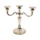 Vintage Candlestick Silver-Plated Metal Adjustable 20cm