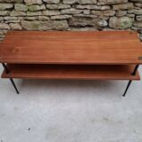 Coffee table with two tiers