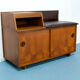 Phone vintage teak bench