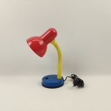 35cm blue, yellow and red desk lamp