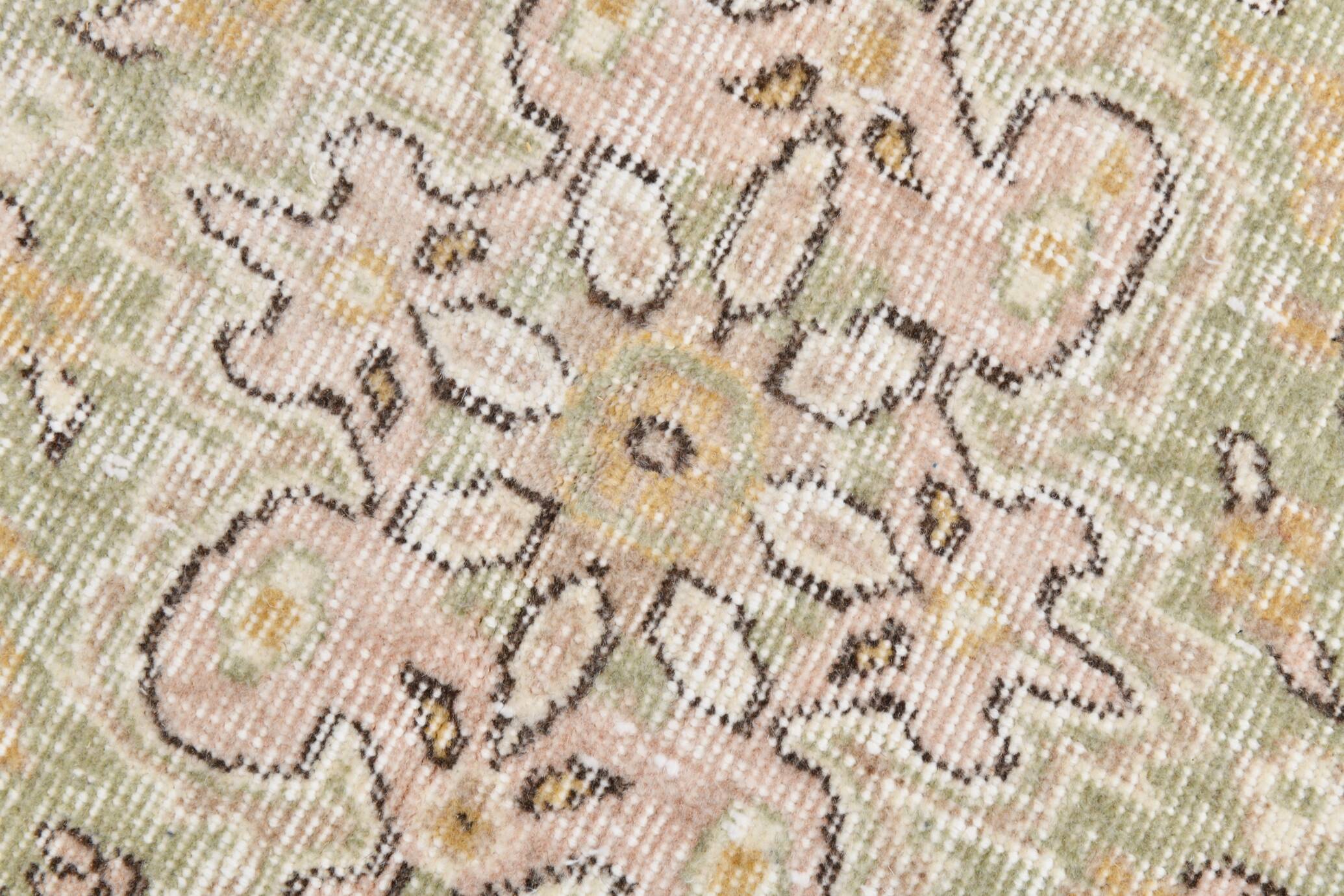 Cream & Beige Antique Turkish Rug 163x267Cm SK 21968