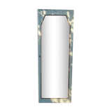 Beveled orphan mirror in wood, 179x65 cm