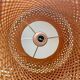 Suspension en bambou naturel tressé