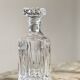 Cut crystal whisky decanter.