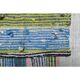 Vintage Turkish Hand-Knotted Wool Cotton Beige Kilim Area Rug 109x137