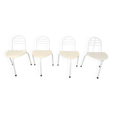 Postmodern tripod dining chairs, 1980s